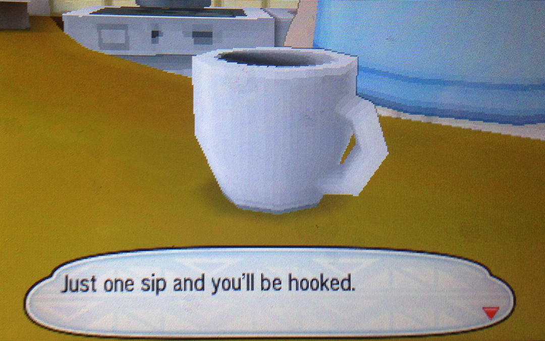 They say coffee time is a portal to a zone.